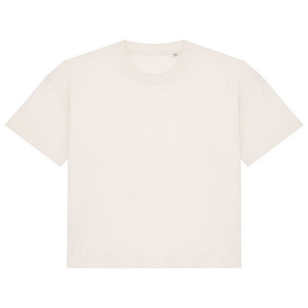 Native Spirit Womens/Ladies Oversized T-Shirt / Ivory